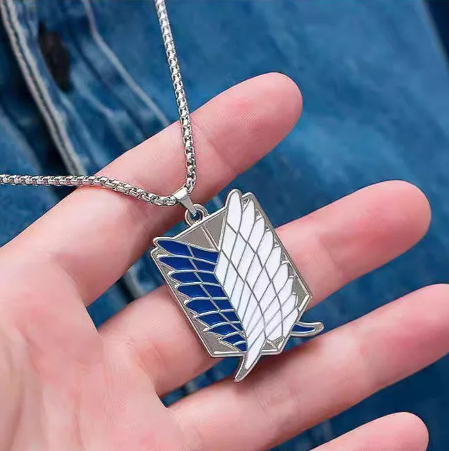 Colar Asas da liberdade - Attack on Titan