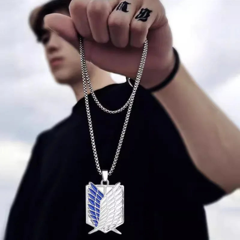 Colar Asas da liberdade - Attack on Titan