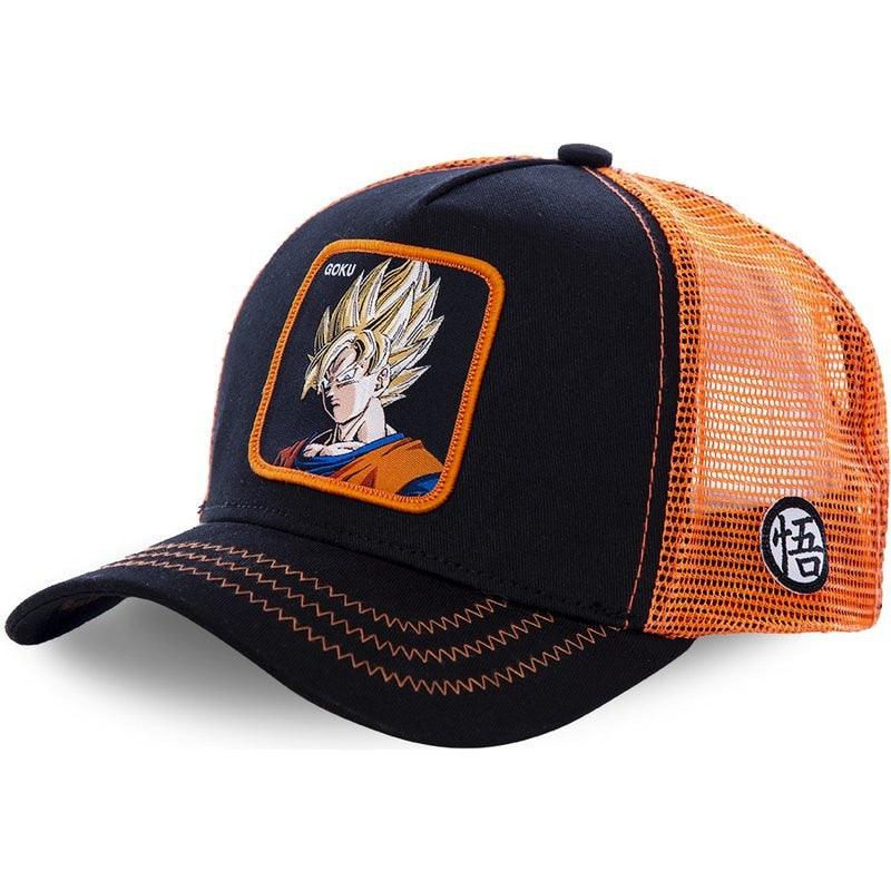 Boné Hat Trucker Dragon ball - Goku - monking-store