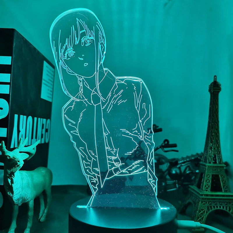 Luminária 3D LED de Chainsaw Man - Makima - monking-store