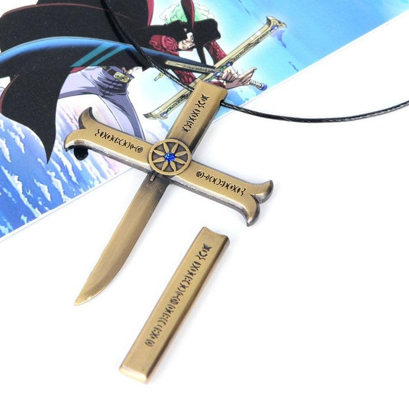 Colar do Dracule Mihawk - One Piece