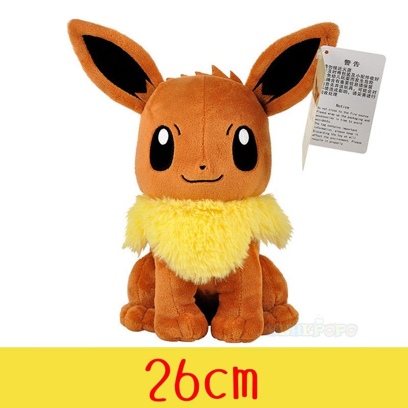 Pelúcia de Pokémon - Eevee e Jolteon - monking-store