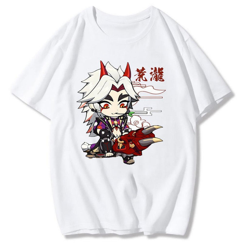 Camiseta de Genshin Impact Arataki Itto - monking-store