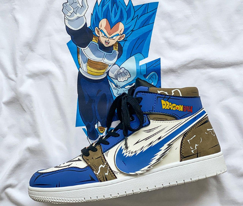 Tênis cano alto do Vegeta - Dragon Ball - monking-store